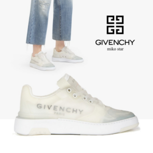 Alternative view of Giày Givenchy Transparent Wing Low Top Sneakers Maniaon BE0010E0PD-100