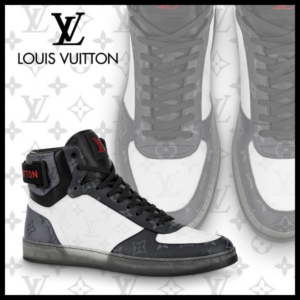 Alternative view of Giày Louis Vuitton Rivoli Sneaker Boots 'Black' 1A8V03