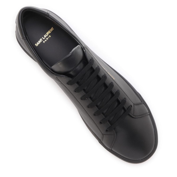 Giày Saint Laurent Andy Low 'Black' 606833-0ZS00-1000 - Hình ảnh 5