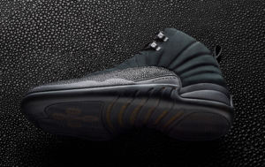 Alternative view of Giày Nike OVO x Air Jordan 12 Retro 'Black' 873864-032