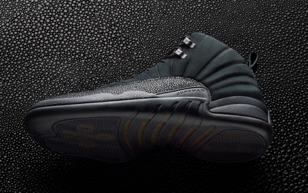 Giày Nike OVO x Air Jordan 12 Retro 'Black' 873864-032 - Hình ảnh 2