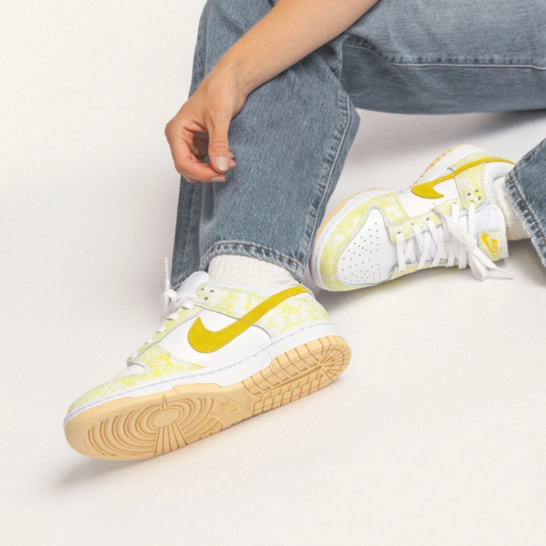 Giày Nike Wmns Dunk Low OG 'Yellow Strike' DM9467-700 - Hình ảnh 4