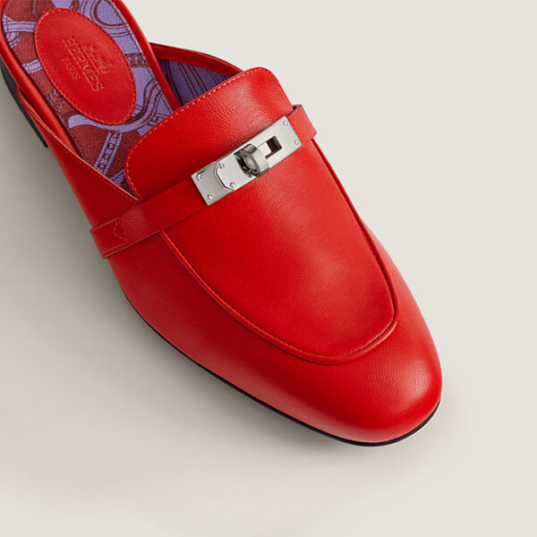 Giày Hermes Oz Mule 'Rouge À Lèvre' H221082Z8K360 - Hình ảnh 4