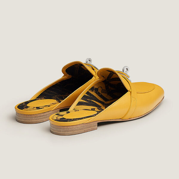 Giày Hermes Oz Mule 'Jaune Sable' H221082Z96360 - Ảnh 3