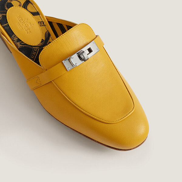 Giày Hermes Oz Mule 'Jaune Sable' H221082Z96360 - Ảnh 4