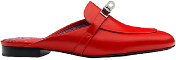 Giày Hermes Oz Mule 'Rouge À Lèvre' H221082Z8K360