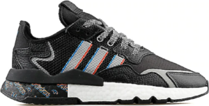 Giày Adidas Nite Jogger Core Black Cloud White H01718