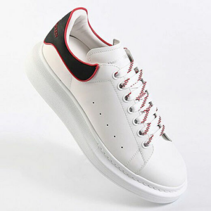 Alternative view of Giày Alexander McQueen Oversized Sneaker 'White Lust Red' 625156-WHXMT-9183