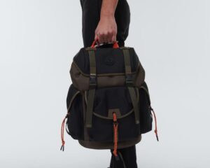 Balo Moncler Yehor Backpack 'Black Green' I109A5A00002M2569P89