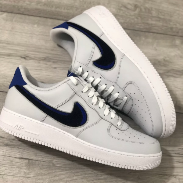 Giày Nike Air Force 1 '07 LV8 'Pure Platinum Game Royal' BQ2719-001 - Hình ảnh 2