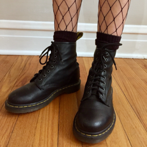 Alternative view of Giày Dr. Martens Wmns 1460 Nappa Leather Lace Up Boot 'Black' 11821002