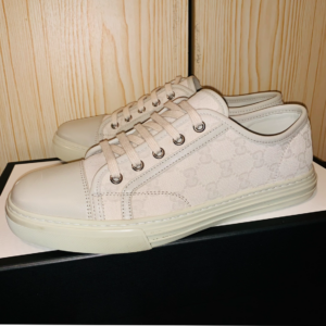 Alternative view of Giày Gucci GG Low 'Cotton Washed White' 426189-FV590-9073