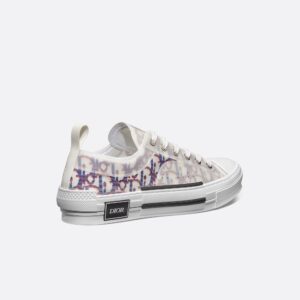 Alternative view of Giày Dior B23 Low Top Red Blue Oblique 3SN249YTG-H563