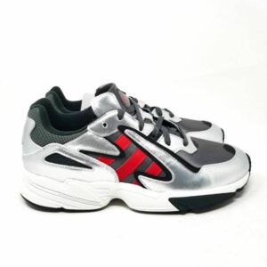 Alternative view of Giày Adidas Yung-96 Chasm 'Silver Metallic Scarlet' EE7240