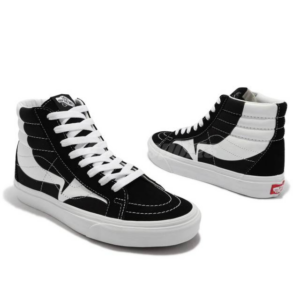 Giay Vans Sk8-Hi Reissue 'Warp Black White' VN0A4U3D21N
