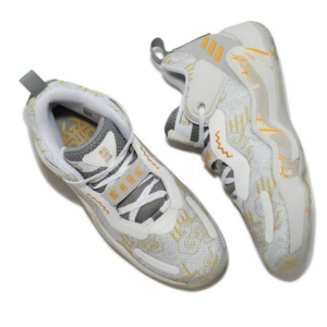 Giay Adidas D.O.N. Issue 3 Three Kingdoms 'White Yellow' HQ4502