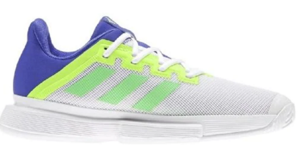 Giày Tennis Adidas Solematch Bounce Tokyo 'Neon Blue White' GY7644