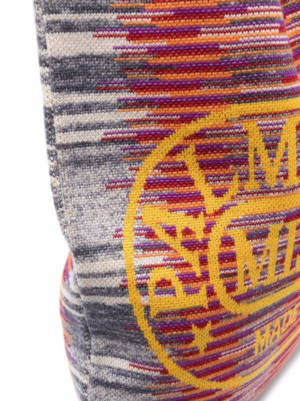 Alternative view of Túi Palm Angels x Missoni Knit Shopper PWNA041F21KNI0028418