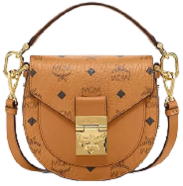 Túi MCM Patricia Shoulder Bag in Visetos MWSAAPA02CO001