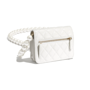 Alternative view of Túi Chanel Chain Wallet Lambskin White AP1839-B04327-10601