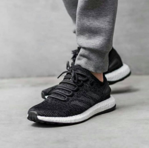 Alternative view of Giày Adidas PureBoost 'Black & White' CP9326