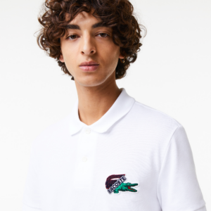 Ao Lacoste Organic Cotton Pique Polo 'White' PH1369-001