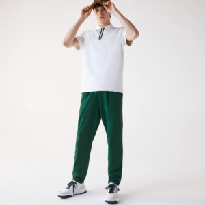 Alternative view of Áo Lacoste Men's Zippered Collar Regular Fit Reversible Piqué Polo PH1841-BRJ