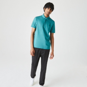 Ao Lacoste Paris Polo Regular Fit Stretch 'Blue' PH5522-F5T
