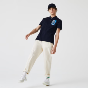 Alternative view of Áo Lacoste Men's Badge-Embellished Cotton Polo PH9727-51G-166