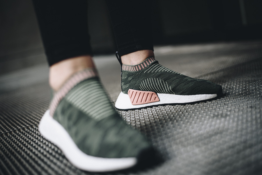 Giày Adidas Nmd Cs2 Primeknit 'Trace Green' By8781 - Authentic-Shoes