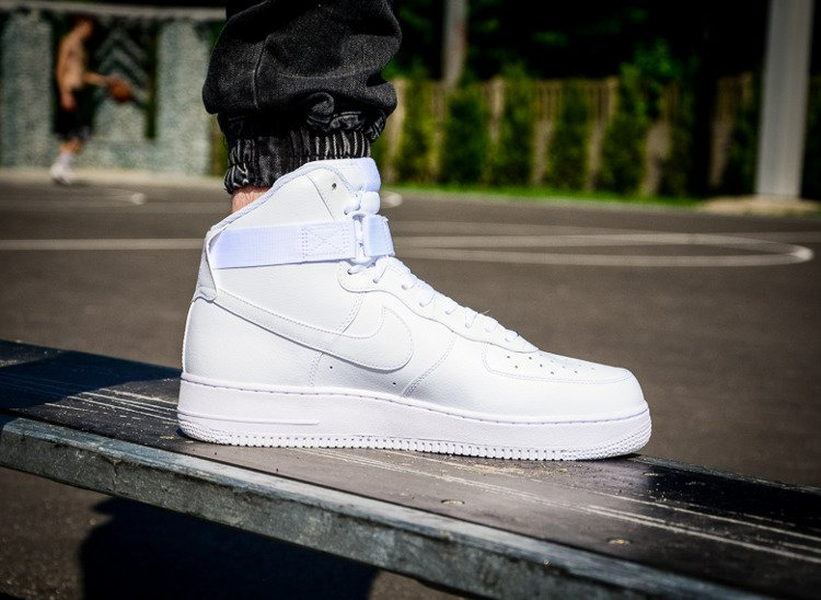 Nike 315121-115 Men AIR Force 1 HIGH '07 White/White