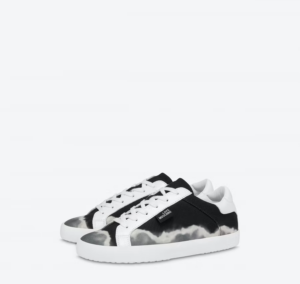 Alternative view of Giày Love Moschino Tie Dye Canvas 'Black' JA15542G0EJH200A