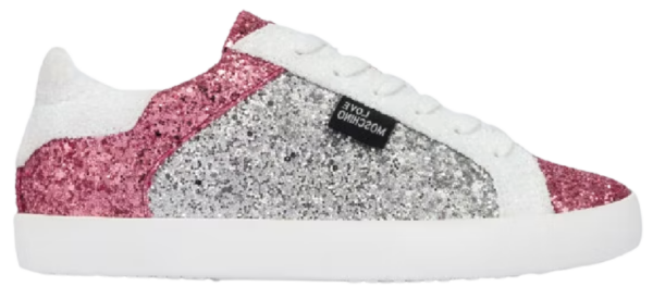 Giày Love Moschino Glitter 'Silver' JA15542G0EJJ290A
