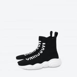 Alternative view of Giày Moschino High Teddy 'Black' MA15093G0BMT0000