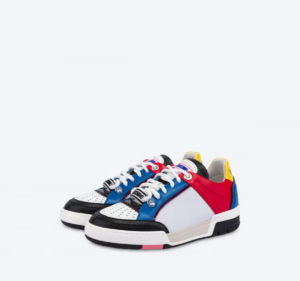 Alternative view of Giày Moschino Streetball 'Multicolor' MA15614G1EM5010A