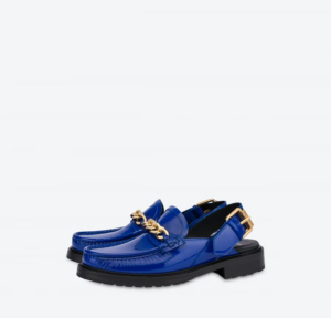 Alternative view of Giày Moschino Metal Chain Patent 'Electric Blue' MB10123J0EGK0705