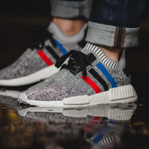 Alternative view of Giày Adidas NMD_R1 Primeknit 'Tri Color' BB2888