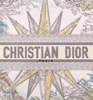 Tui Dior Book Large Tote 'White Multicolor' M1286ZMDW-M884