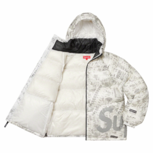 Alternative view of Áo Supreme Hooded Down Jacket Receipts