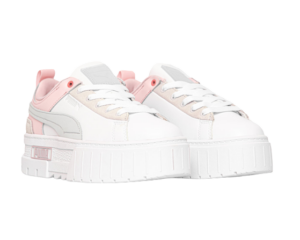Alternative view of Giày Puma Mayze Raw 'White Chalk Pink' 383119-01