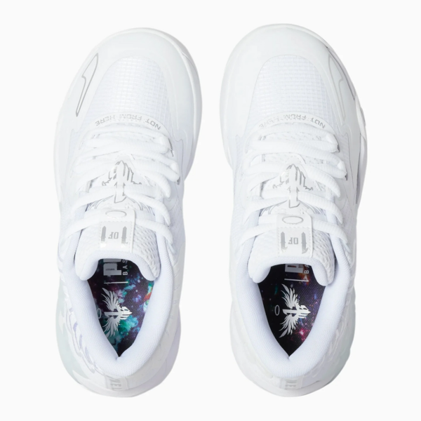 Giày Puma Lo Big Kid 'Triple White' 377368-04 - Hình ảnh 2