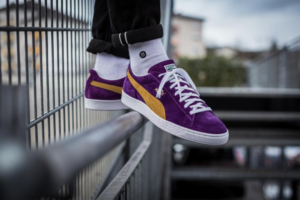 Alternative view of Giày Puma Suede Teams 'Los Angeles Lakers' 380168-03