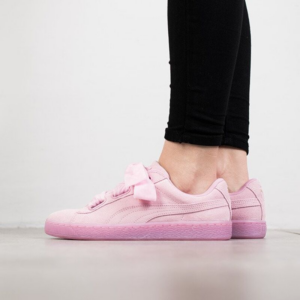 Alternative view of Giày Puma Wmns Suede Heart Reset 'Prism Pink' 363229-02