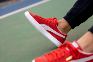 Giay Puma Suede Vintage 'High Risk Red' 374921-06