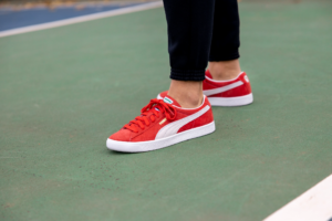 Giay Puma Suede Vintage 'High Risk Red' 374921-06