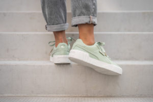 Alternative view of Giày Puma Wmns Cali Emboss Smoke Green 369734-02