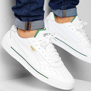 Alternative view of Giày Puma Cali Philippines White Amazon Green 369337-02