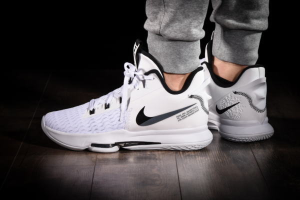 Giày Nike LeBron Witness 5 'White Black' CQ9380-101 - Hình ảnh 5