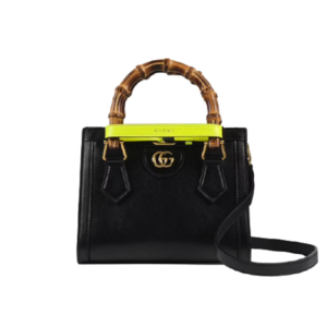 Túi Gucci Diana Mini Tote Black Leather ‎655661-17QDT-1175