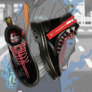 Alternative view of Giày Dr. Martens Tarik Zip Boot Atmos Black Velvet 27406001